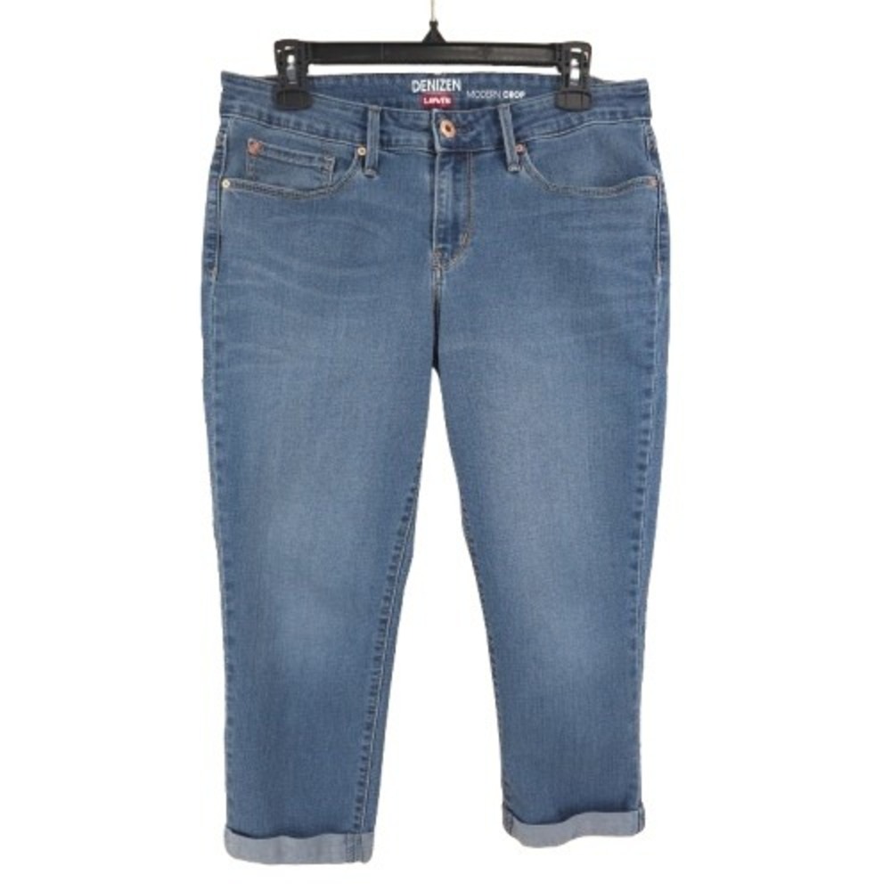 Levis‎ Denizen Modern Crop Cuffed Jeans